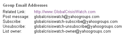 GCW E-mails
